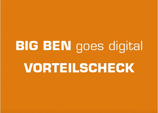 BIG BEN goes digital